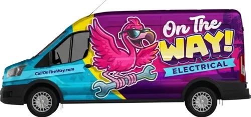 On The Way Electrical Service Van